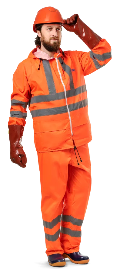 EXTRA VISION WPL - PVC komplet oranžový
