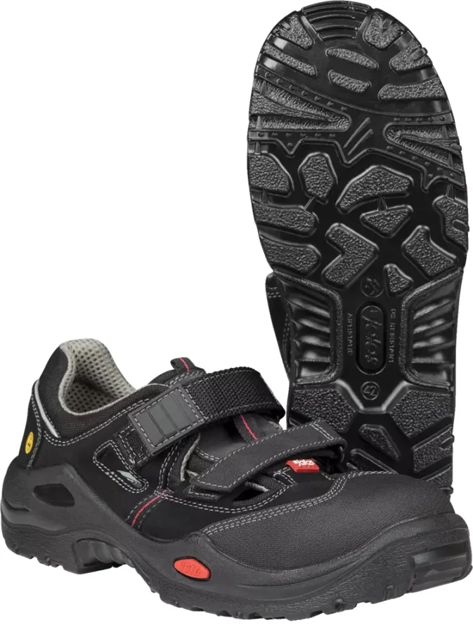 Obuv JALAS® 1605 E-SPORT sandál - S1, P, SRC - černá