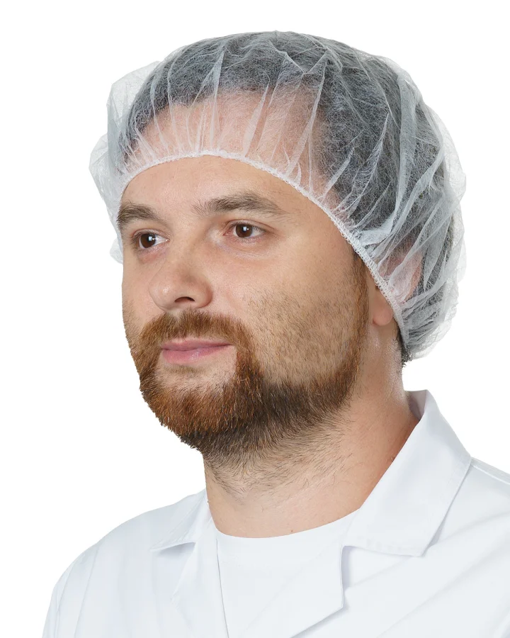 ČEPICE – BARET, zdravotnická, bílá, na jedno použití