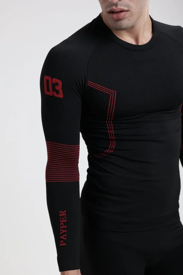 THERMO PRO 240 LS tričko pánské termo - černá