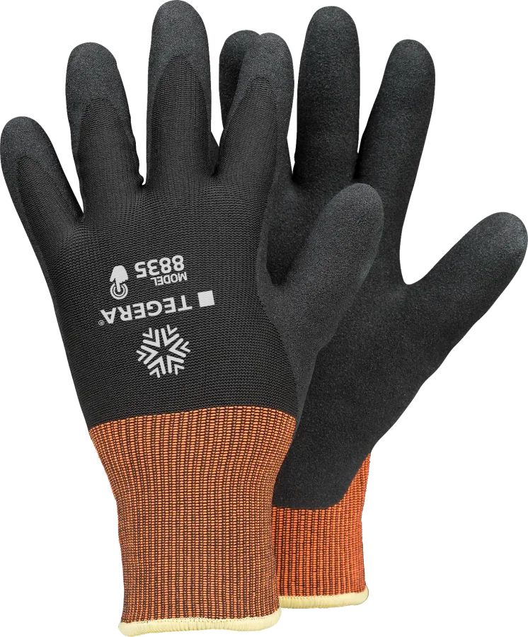TEGERA 8835 unisex insulated gloves - black/bronze