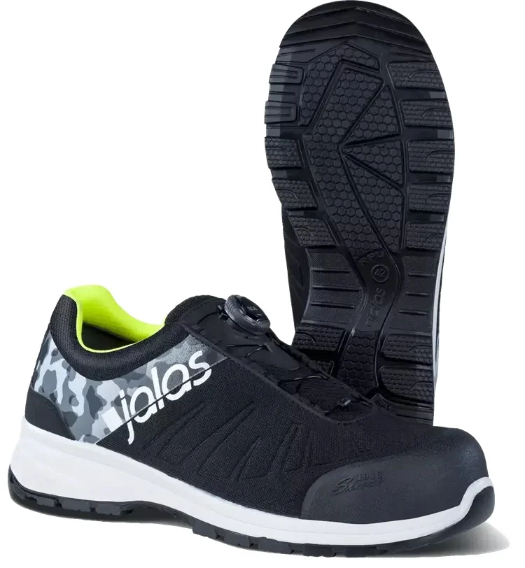 JALAS ZENIT EVO 7168 BOA - polobotka unisex - černá/bílá