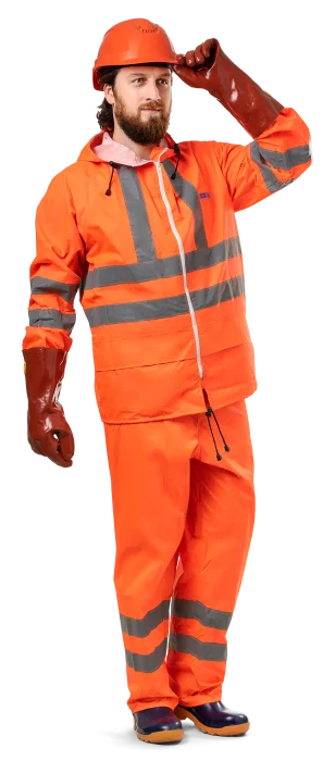EXTRA VISION WPL - PVC komplet oranžový