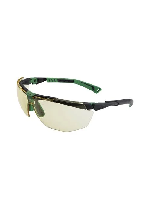 Ochranné pracovní brýle Univet Dark grey/Green 5X1.00.00.03 - žlutý zorník