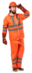 EXTRA VISION WPL - PVC komplet oranžový