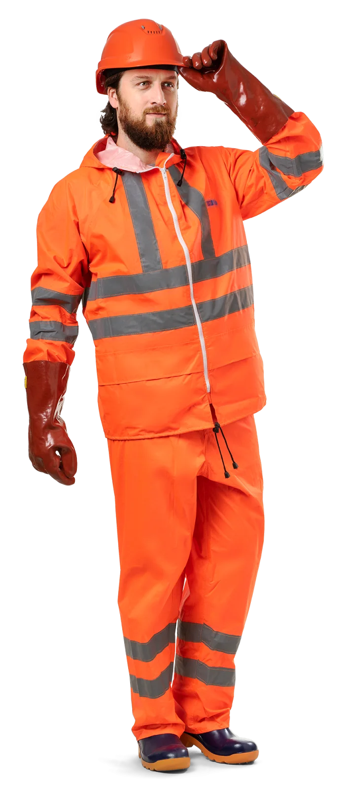 EXTRA VISION WPL - PVC komplet oranžový