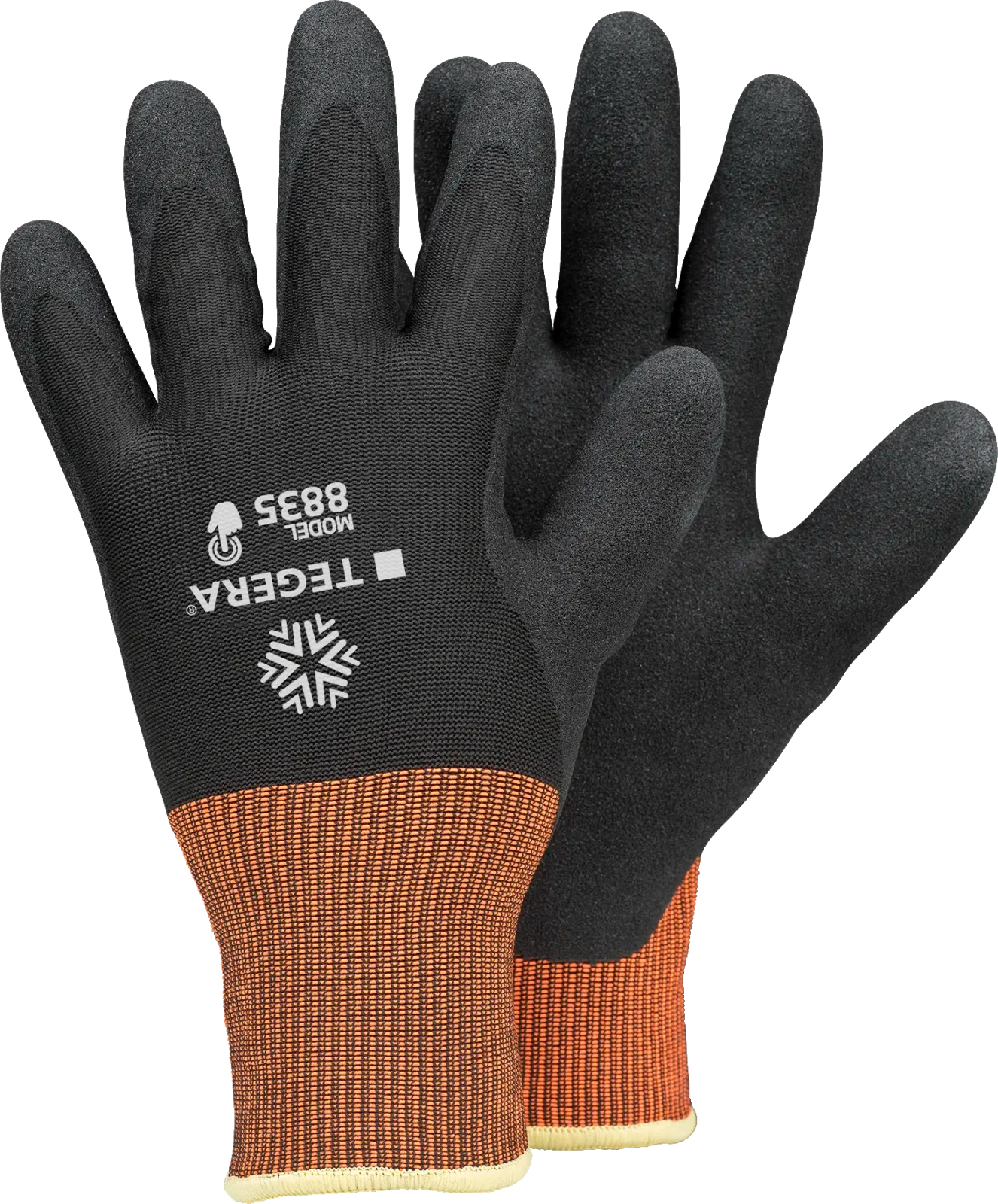 TEGERA 8835 unisex insulated gloves - black/bronze