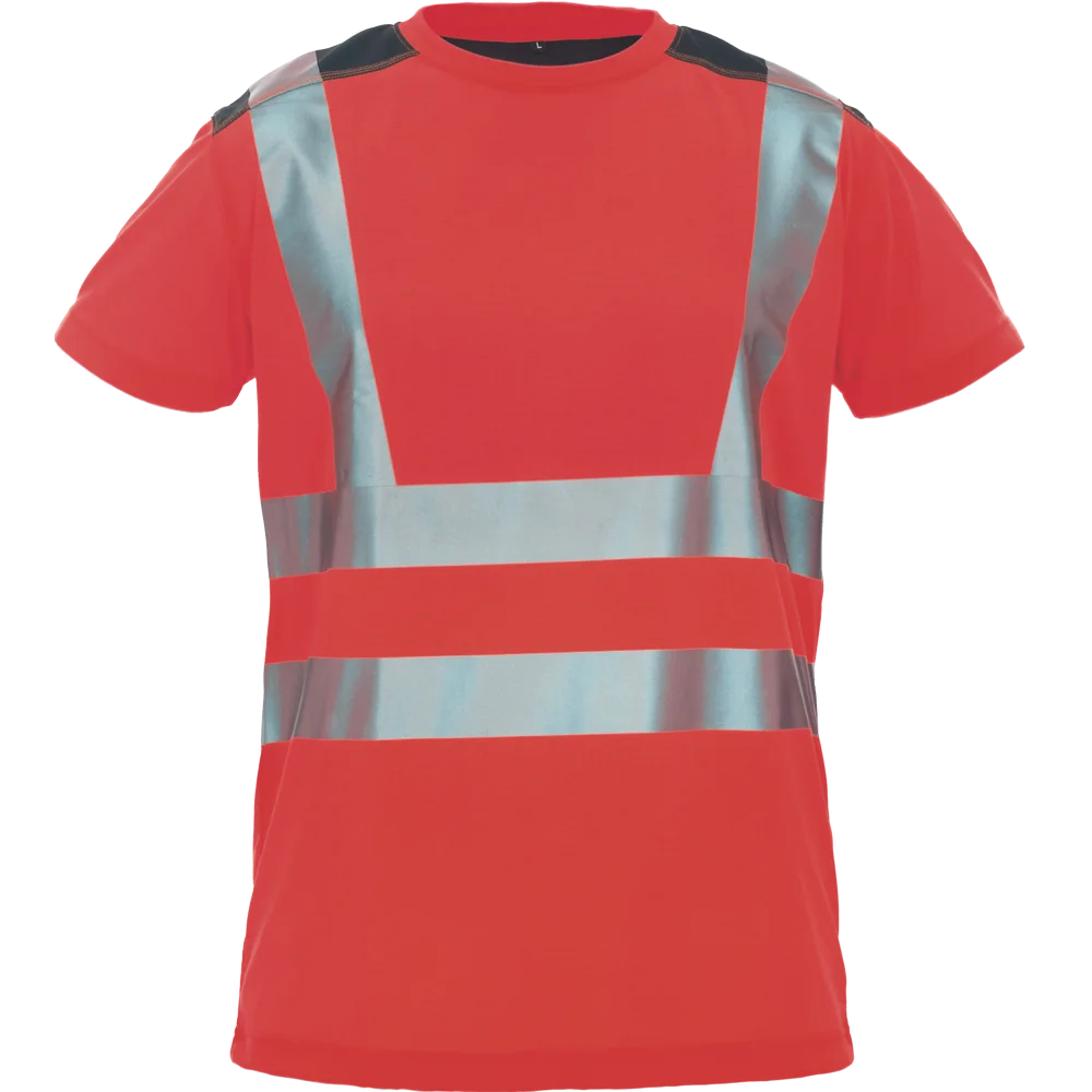 KNOXFIELD HVPS tričko unisex kr.ruk. - červená