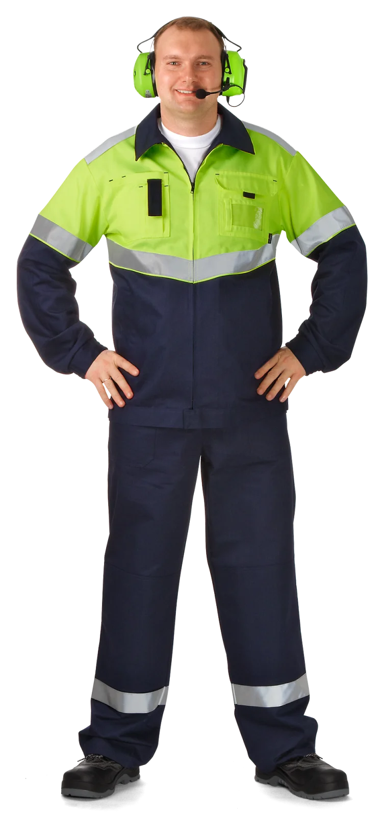 OPERATOR HIGH-VIS Bunda pánská letní z antistatické tkaniny