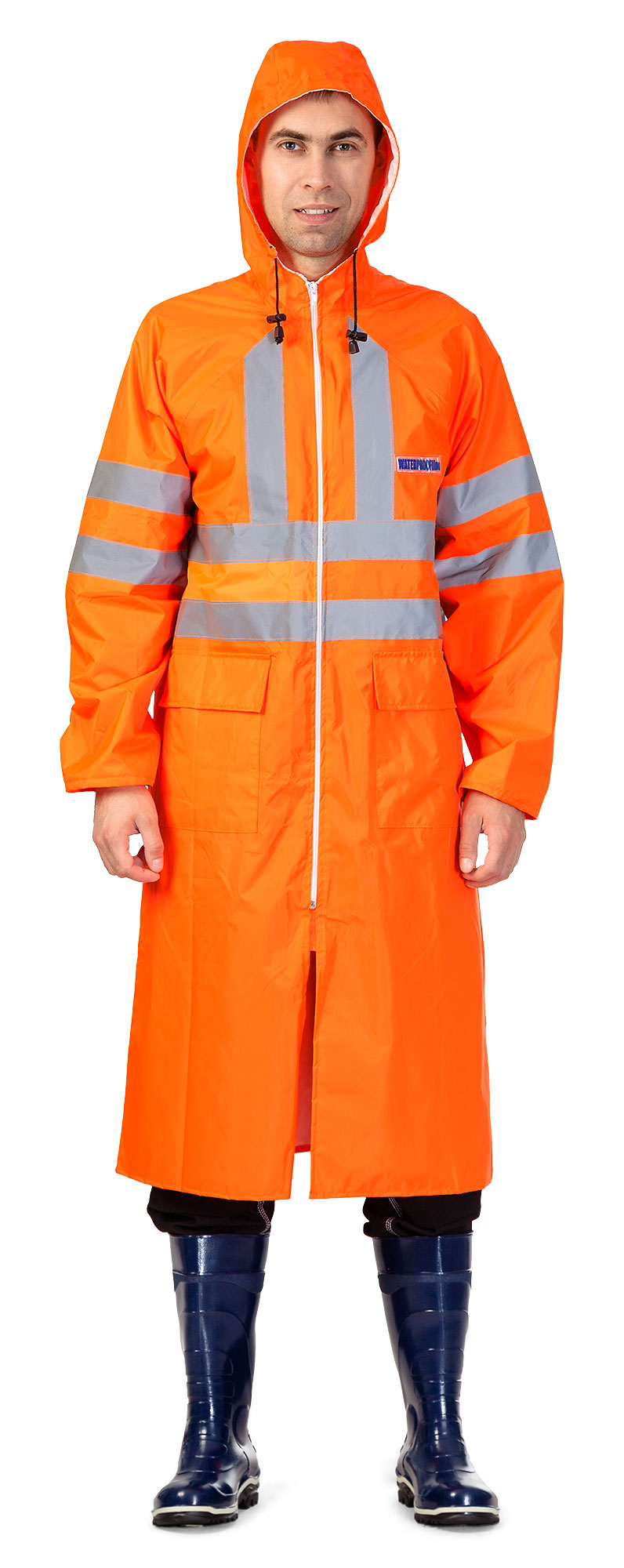 EXTRA VISION WPL - PVC plášť oranžový