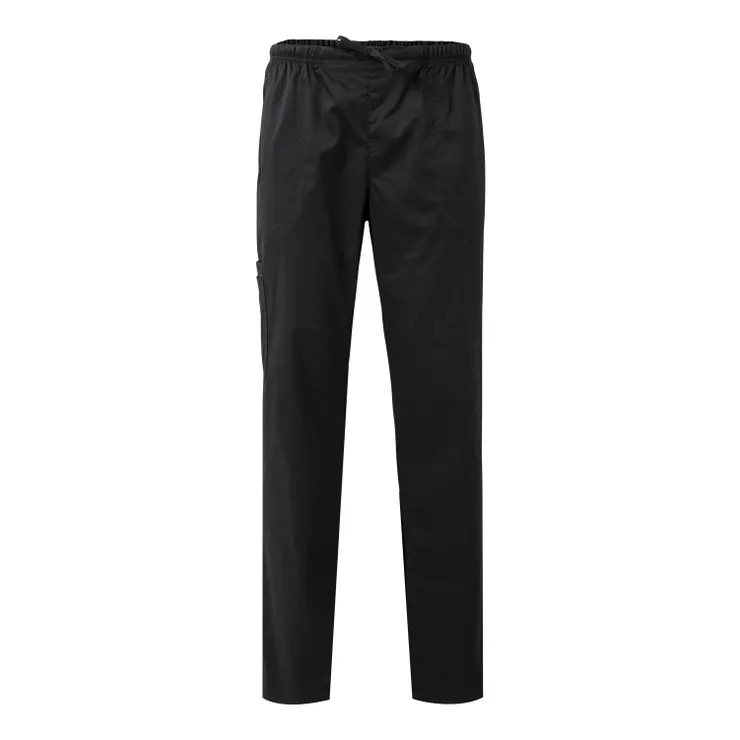 533006S uniszex stretch munkanadrág (SCRUB) - fekete