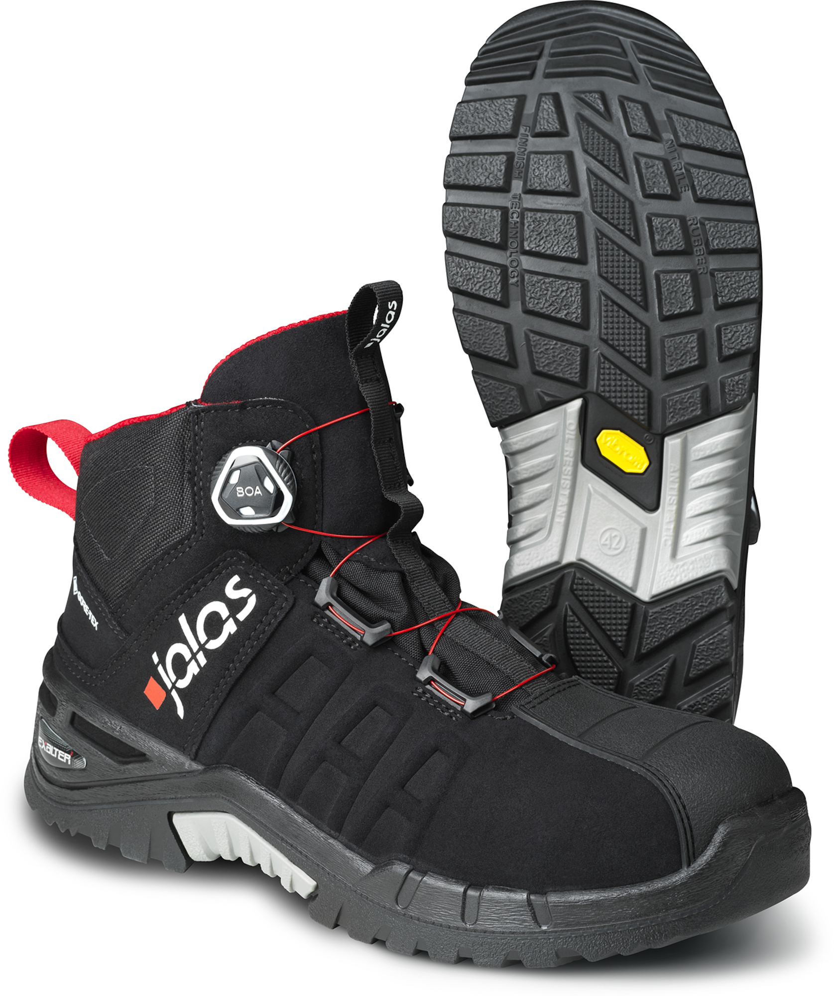 Obuv JALAS® EXALTER 9988 GTX S3, SRC, WR, HRO - černá