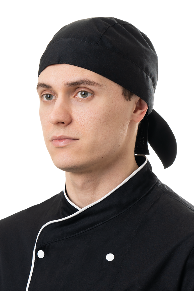 GRILL fejkendő – fekete