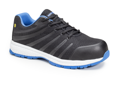 Galaxite S1P polobotka unisex - černá/modrá