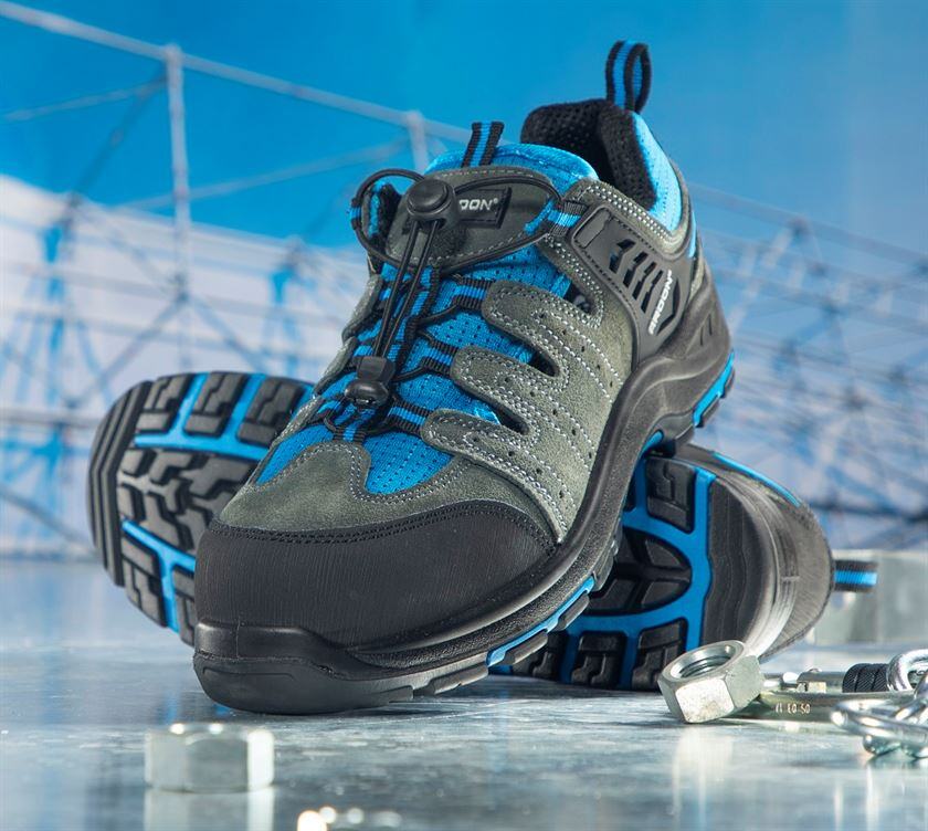 TRIMMER S1P sandal unisex - černá/modrá