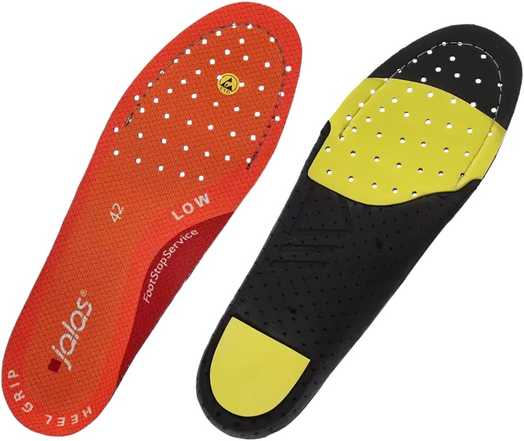 JALAS NEUTRALIZER 8711L LOW ARCH cipőbetét uniszex - narancssárga/fekete