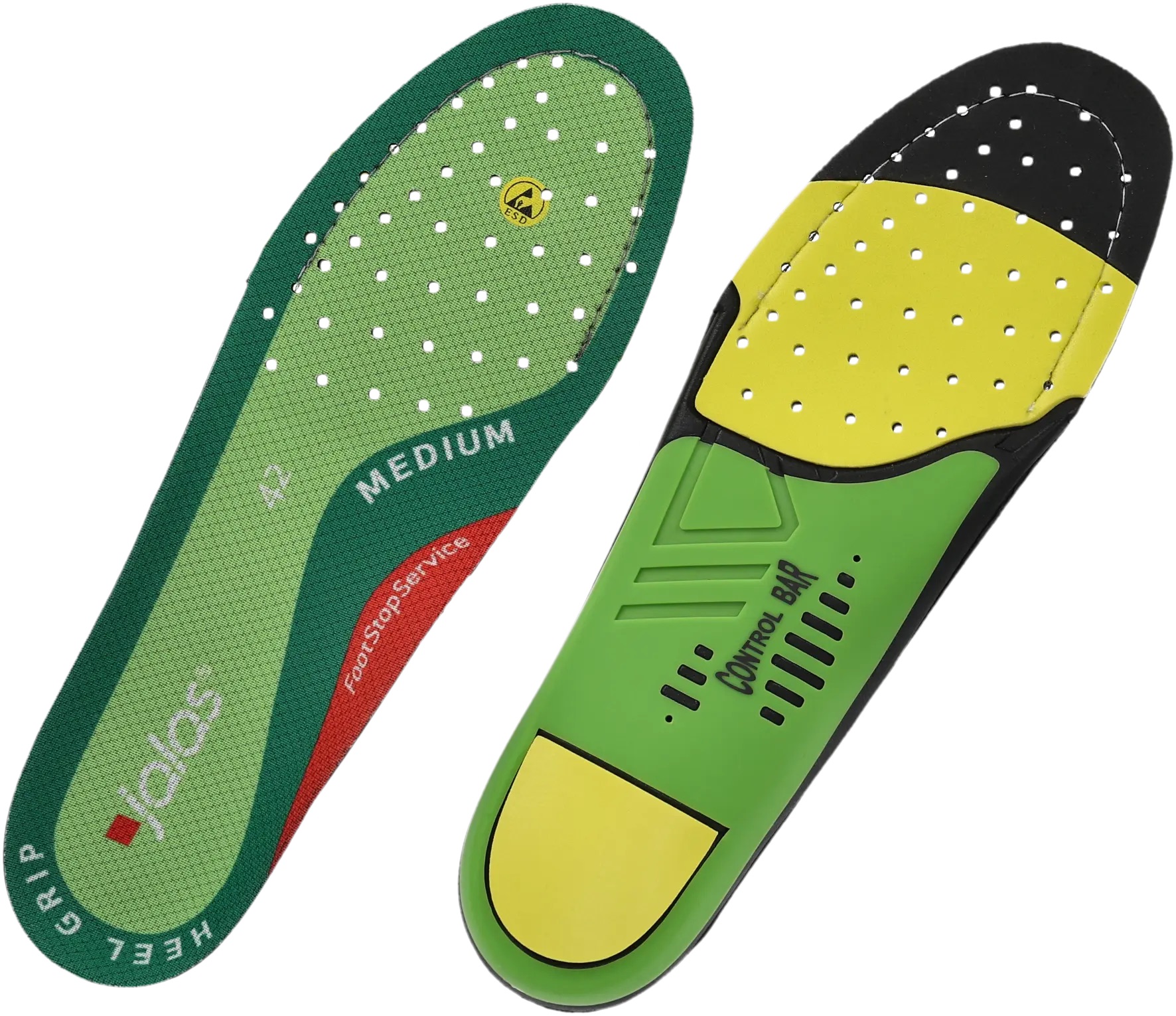 JALAS NEUTRALIZER 8710M MEDIUM ARCH talpbetét uniszex - zöld/fekete