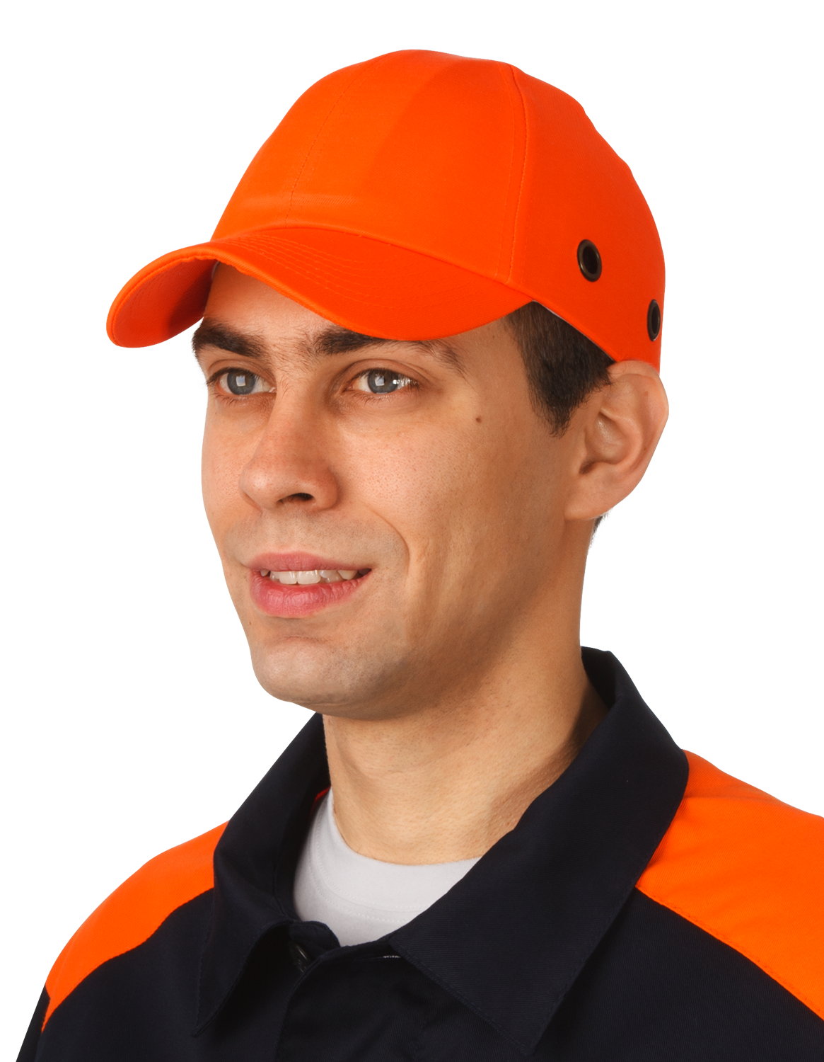 ČEPICE S VÝZTUHOU EP HI-VIS - oranžová