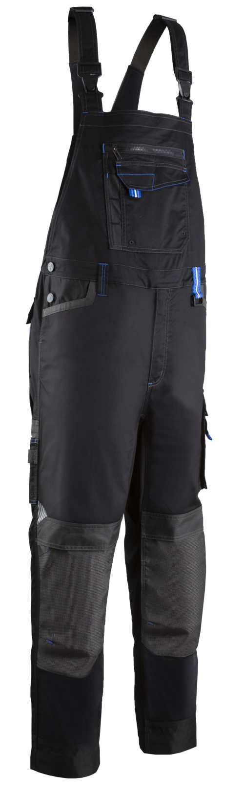 TELICA stretch munkanadrág kantáros - denim (kék-fekete)
